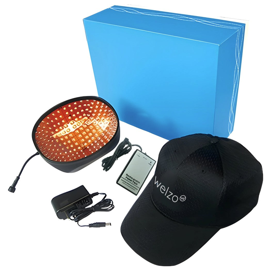 The Welzo BluePrint Red Light Cap 650MN Hair Growth Hat Device