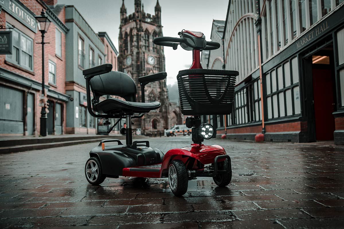 Welzo Ranger – 4-колесен мобилен скутер за всякакви терени