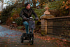 Folding 3-Wheel Electric Mobility Scooter With Seat – Pavement Legal Travel-Friendly