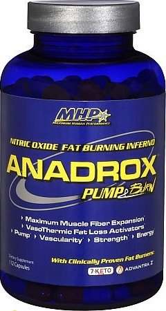 MHP Anadrox Pump & Burn - 112 caps