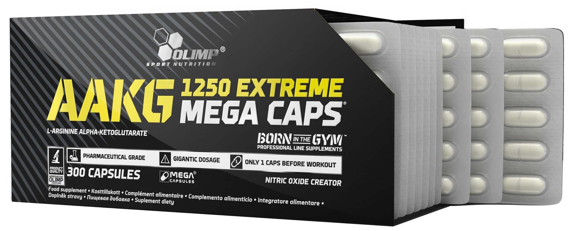 Olimp Nutrition AAKG Extreme Mega Caps - 300 caps