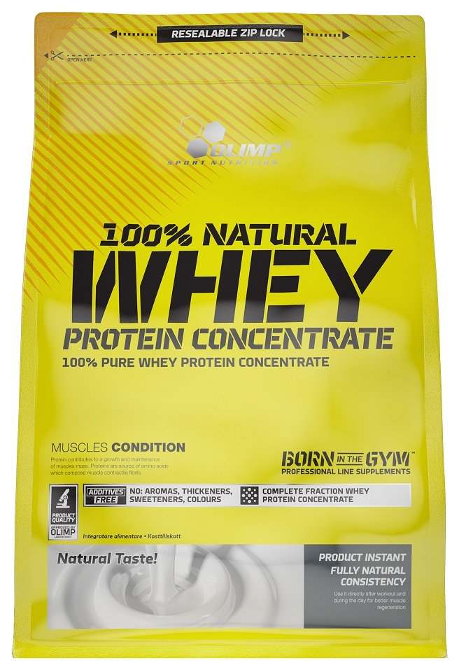 Olimp Nutrition 100% Natural Whey Protein Concentrate - 700 grams