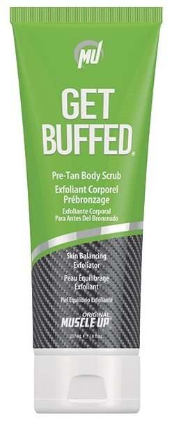 Pro Tan Get Buffed, Pre-Tan Body Scrub and Skin Balancing Exfoliator - 237 ml.