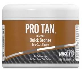 Pro Tan Instant Quick Bronze Top Coat Sheen Gel - 58 grams