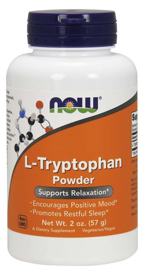 NOW Foods L-Tryptophan, Powder - 57 grams