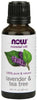 NOW Foods Essential Oil, Lavender & Tea Tree Oil - 30 ml.