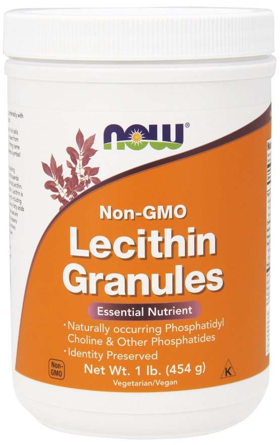 NOW Foods Lecithin Granules Non-GMO - 454 grams