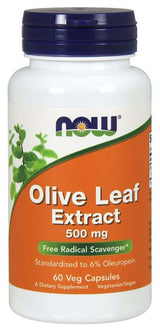 NOW Foods Olive Leaf Extract, 500mg - 60 vcaps