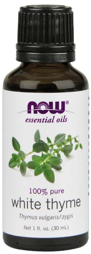 NOW Foods Essential Oil, White Thyme Oil - 30 ml.