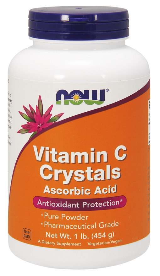 NOW Foods Vitamin C Crystals - 454 grams