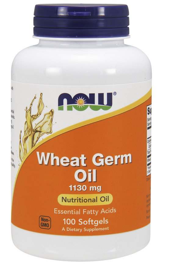 NOW Foods Wheat Germ Oil, 1130mg - 100 softgel