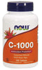 NOW Foods Vitamin C-1000 with Rose Hips - Sustained Release - 100 tablets