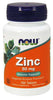 NOW Foods Zinc, 50mg - 100 tablets