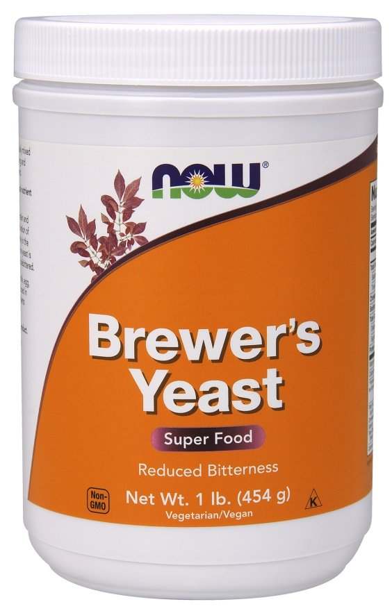 NOW Foods Brewer's Yeast, Powder - 454 grams