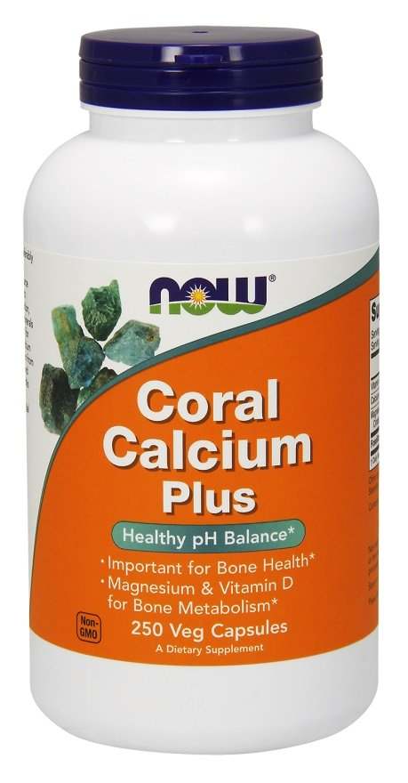 NOW Foods Coral Calcium Plus - 250 vcaps