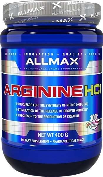 AllMax Nutrition Arginine HCl - 400 grams