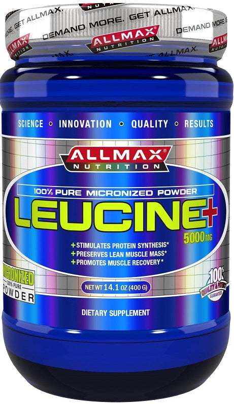 AllMax Nutrition Leucine +, 5000mg - 400 grams