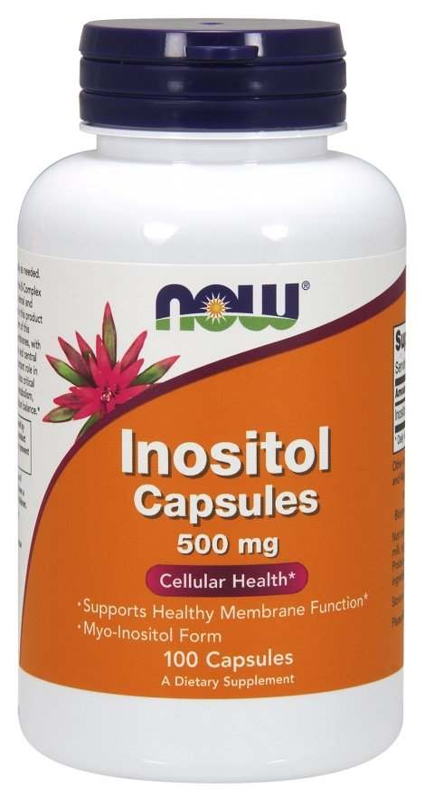 NOW Foods Inositol, 500mg - 100 caps