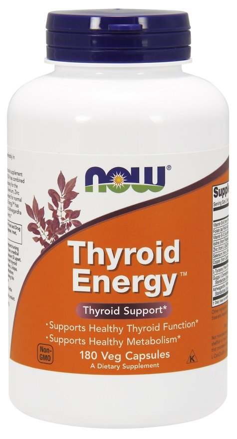 NOW Foods Thyroid Energy - 180 vcaps