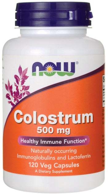 NOW Foods Colostrum, 500mg - 120 vcaps