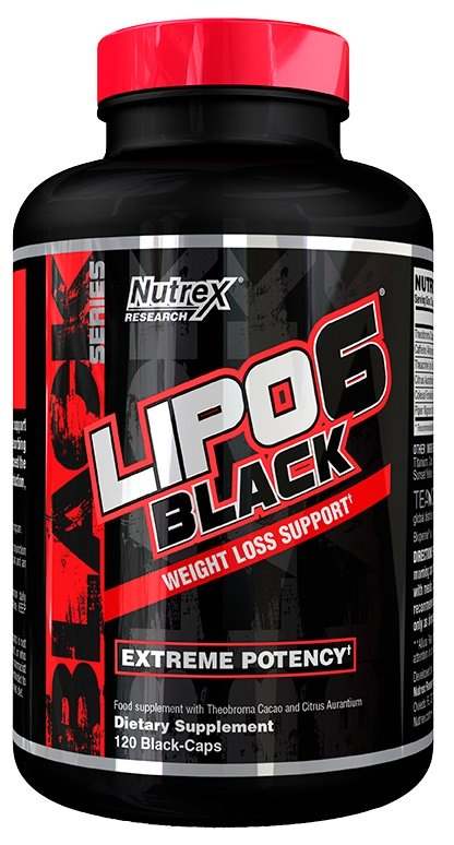 Nutrex Lipo-6 Black - 120 liquid caps