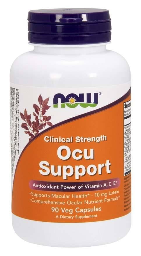 NOW Foods Ocu Support Clinical Strength - 90 vcaps