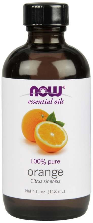 NOW Foods Essential Oil, Orange Oil Pure - 118 ml.