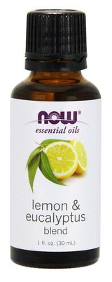 NOW Foods Essential Oil, Lemon & Eucalyptus Blend - 30 ml.