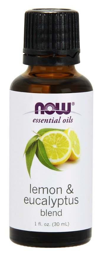 NOW Foods Essential Oil, Lemon & Eucalyptus Blend - 30 ml.