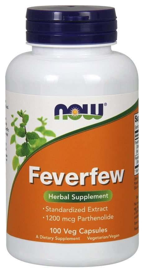 NOW Foods Feverfew - 100 vcaps