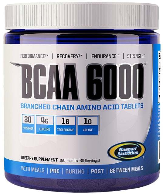 Gaspari Nutrition BCAA 6000 - 180 tablets