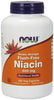 NOW Foods Niacin Flush-Free, 500mg (Double Strength) - 180 vcaps