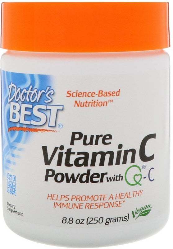 Doctor's Best Pure Vitamin C Powder with Quali-C - 250 grams