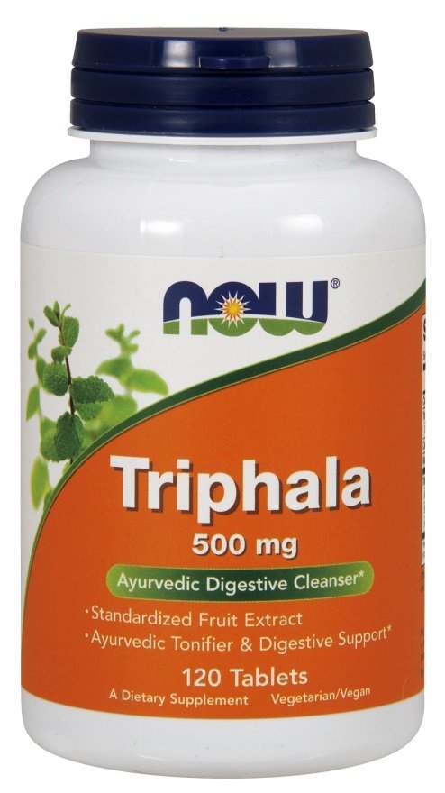 NOW Foods Triphala, 500mg - 120 tablets