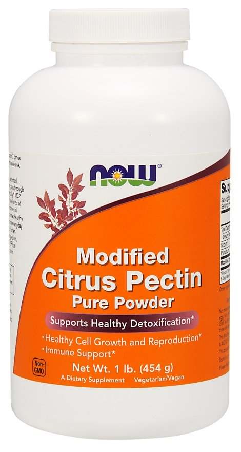 NOW Foods Modified Citrus Pectin, Pure Powder - 454 grams