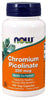 NOW Foods Chromium Picolinate, 200mcg - 100 vcaps