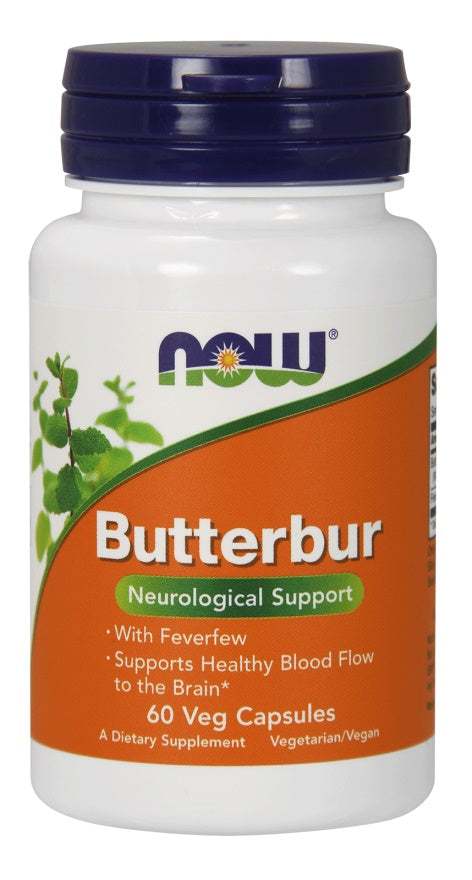 NOW Foods Butterbur - 60 vcaps