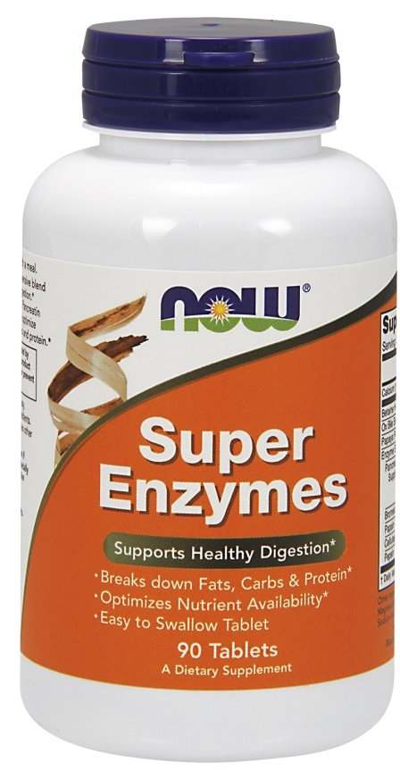 NOW Foods Super Enzymes - 90 tablets