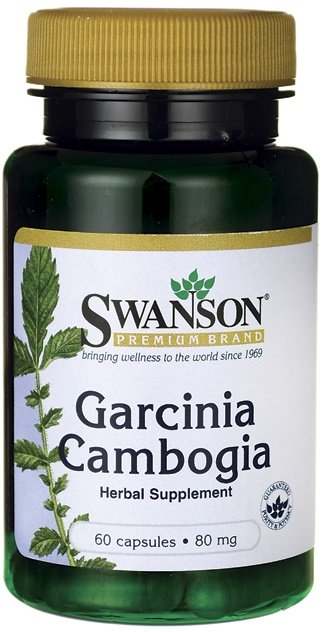 Swanson Garcinia Cambogia 5:1 Extract, 80mg - 60 caps