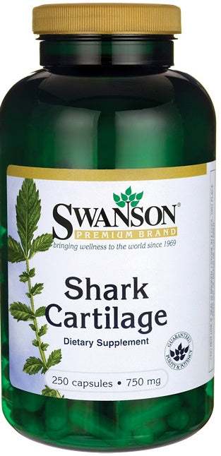 Swanson Shark Cartilage, 750mg - 250 caps