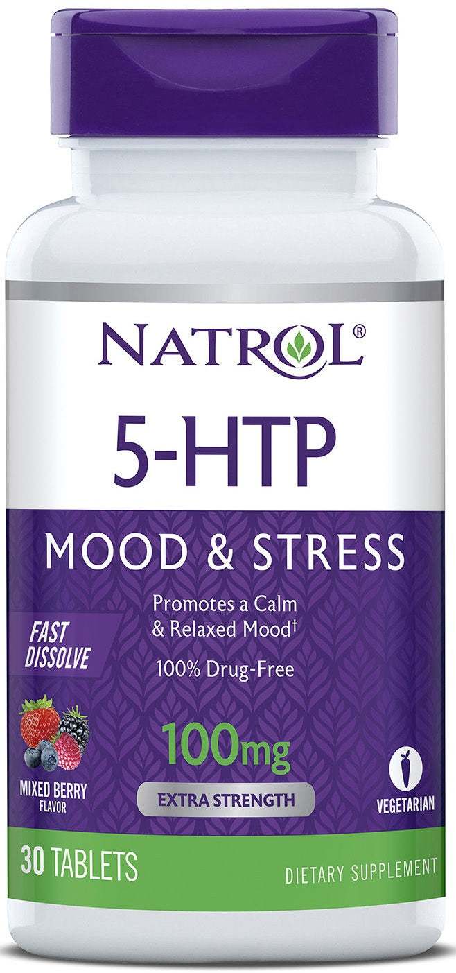 Natrol 5-HTP Fast Dissolve 100mg - 30 tablets