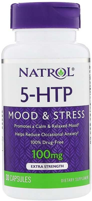 Natrol 5-HTP, 100mg - 30 caps