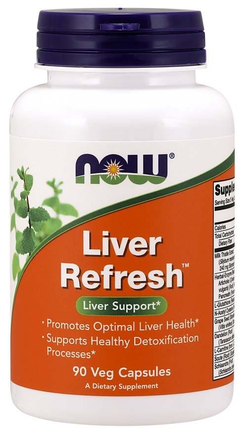 NOW Foods Liver Refresh - 90 vcaps