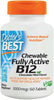 Doctor's Best Chewable Fully Active B12, 1000mcg - 60 tablets