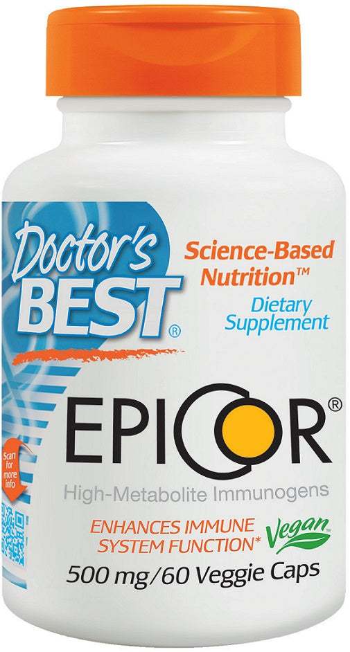 Doctor's Best Epicor, 500mg - 60 vcaps