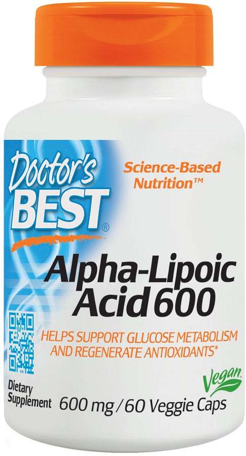 Doctor's Best Alpha-Lipoic Acid, 600mg - 60 vcaps