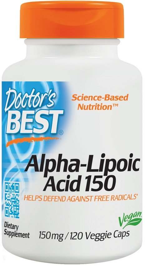 Doctor's Best Alpha-Lipoic Acid, 150mg - 120 vcaps