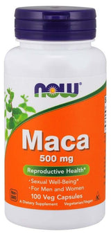NOW Foods Maca, 500mg - 100 vcaps