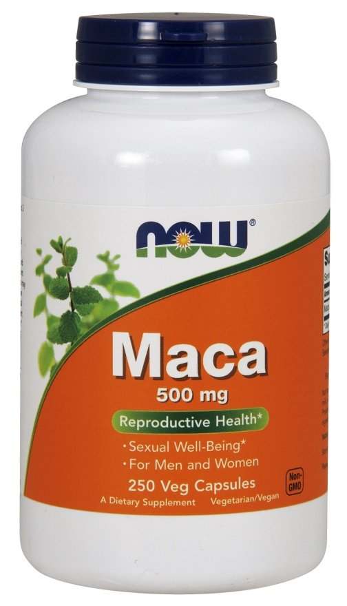 NOW Foods Maca, 500mg - 250 vcaps