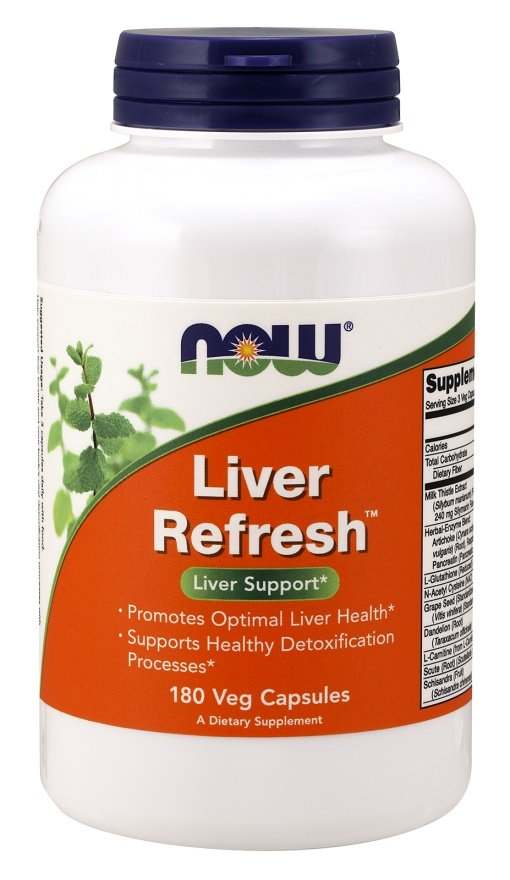 NOW Foods Liver Refresh - 180 vcaps